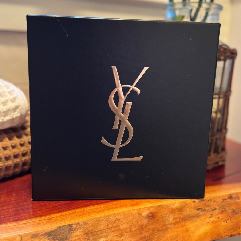 Ysl Black And Silver Box